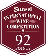 Sunset Magazine Wine Competition 92 points
