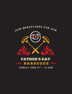 Father’s Day Barbeque at Miraflores Winery featuring Arawak BBQ and Miraflores red wines